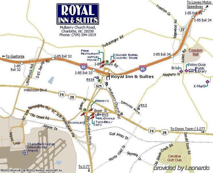 Royal Inn And Suites Charlotte Airport Esterno foto